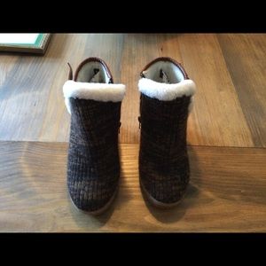 Fur Trim Booties